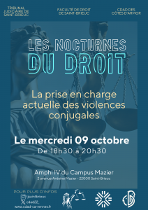 Les Nocturnes Du Droit (affiche Officielle)